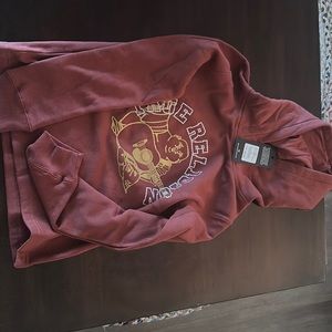 Brand New! Kids XL Burgendy True Religion Sweat Suit